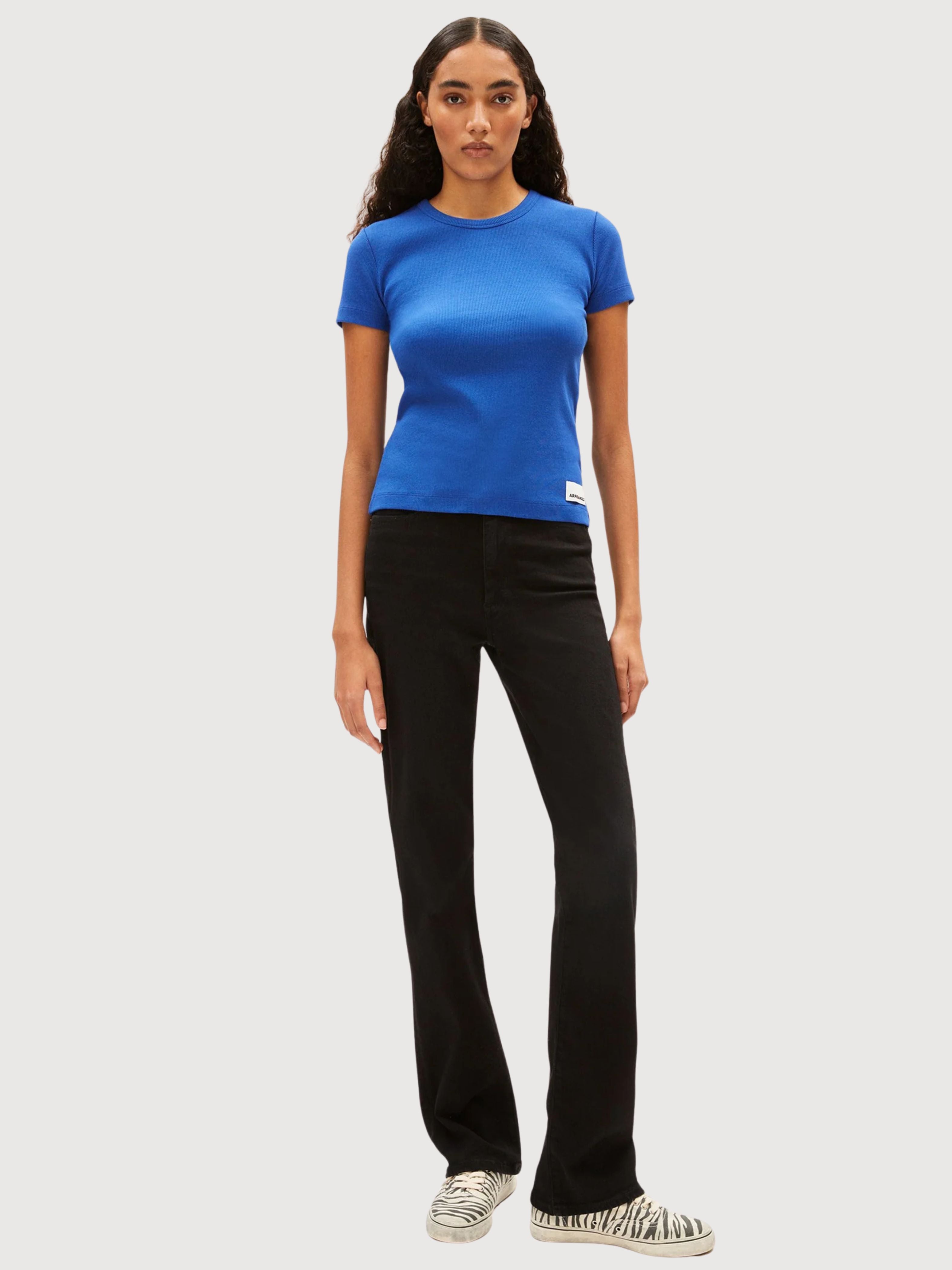 Maglietta Kardaa Dynamo Blu Donna | Armedangels