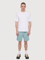 Shorts Genderless Natural Dye Turquise | Mazine