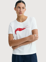 T-Shirt Ida Origami Woman | Thinking Mu