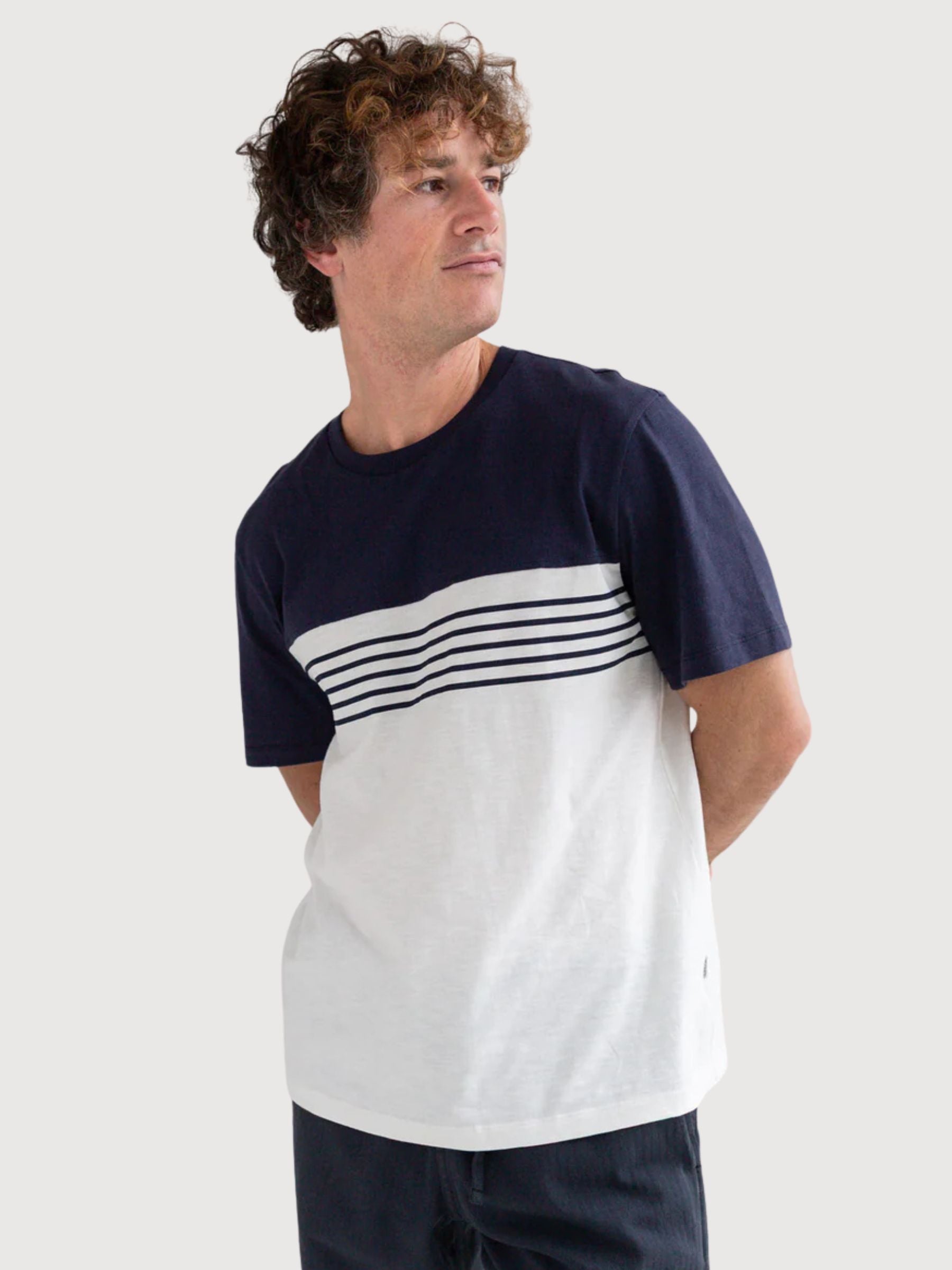 PLAVI Ecru/Navy | TWOTHIRDS