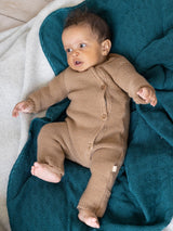 Overall Knitted Green Baby Wool | Disana