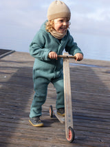 Overall Boiled wool Grey Baby | Disana