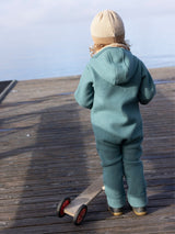 Overall Boiled wool Grey Baby | Disana