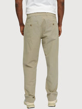 Pantaloni Chino Uomo Kaki Chiaro | MAZINE