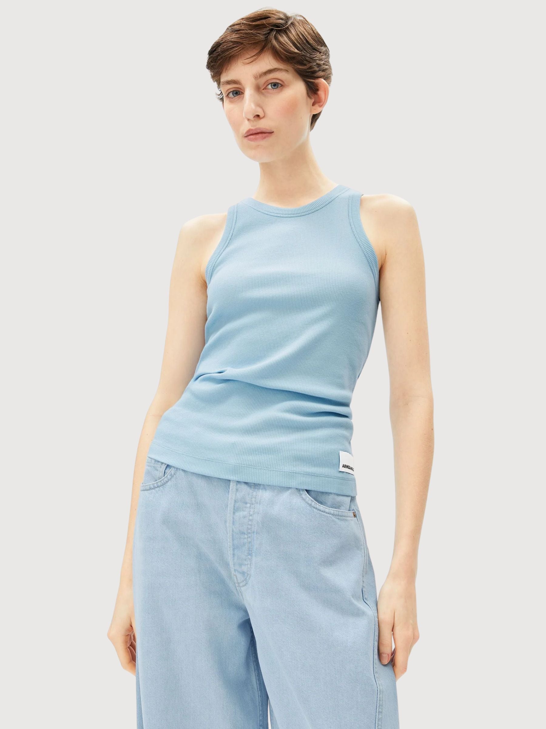 Top Kanitaa Blue Glow Donna | Armedangels