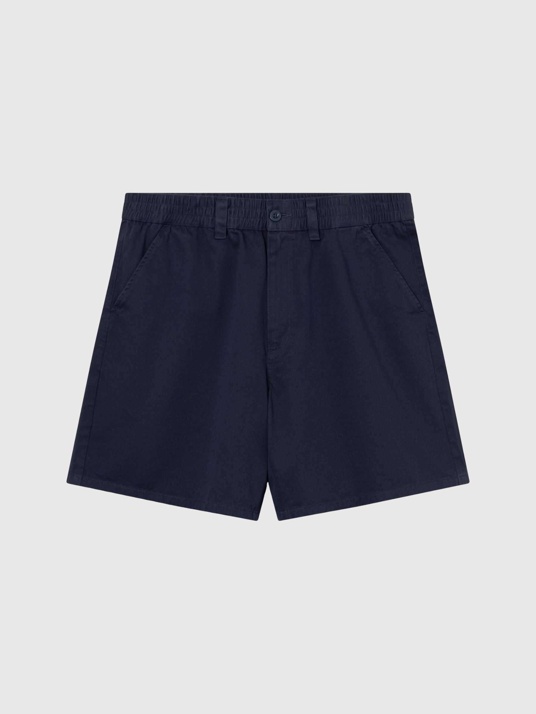 Chino Shorts Olmen Navy Cotton | DEDICATED