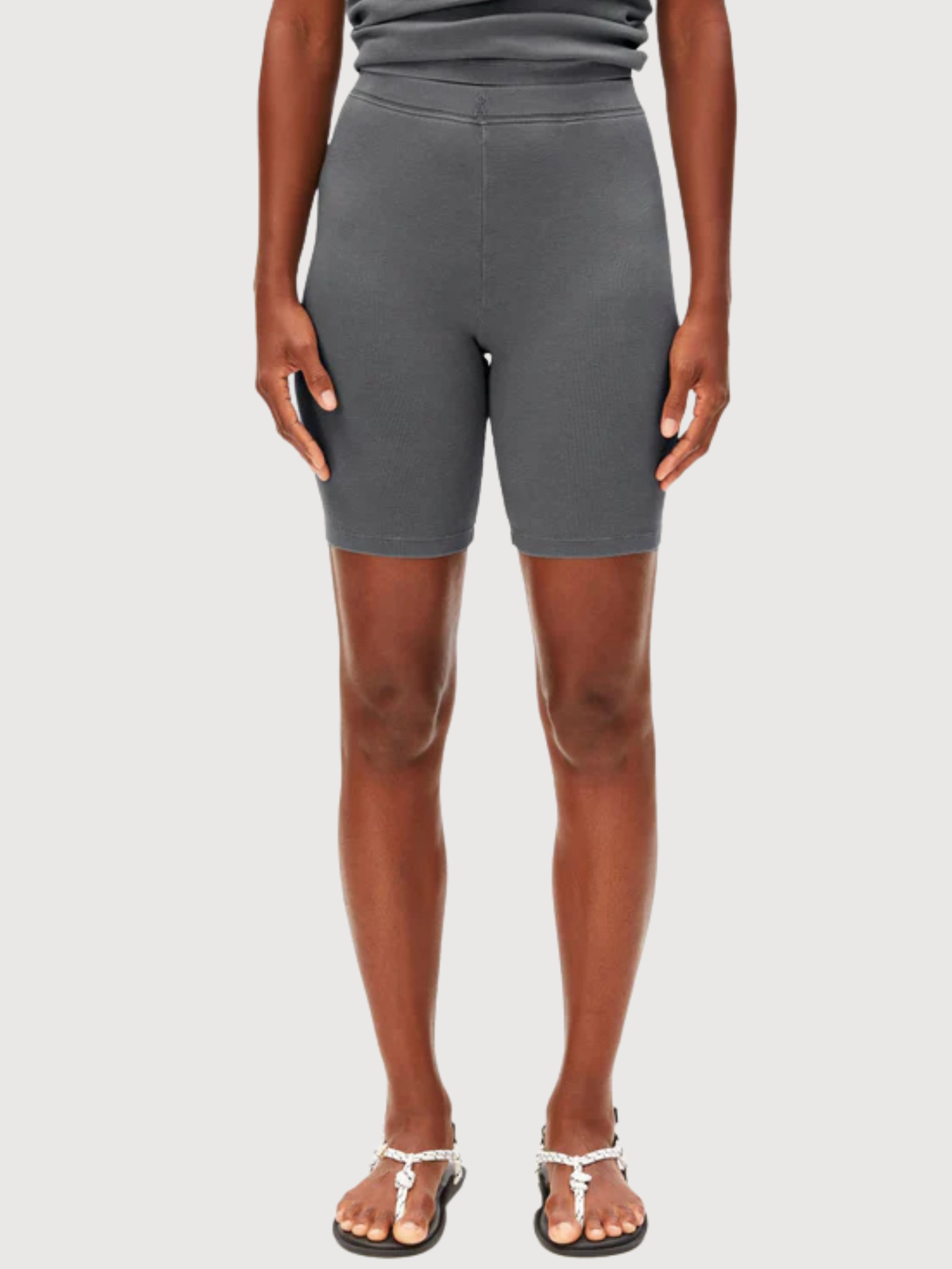 Shorts gmt Dye Rib Space Steel Donna | Armedangels