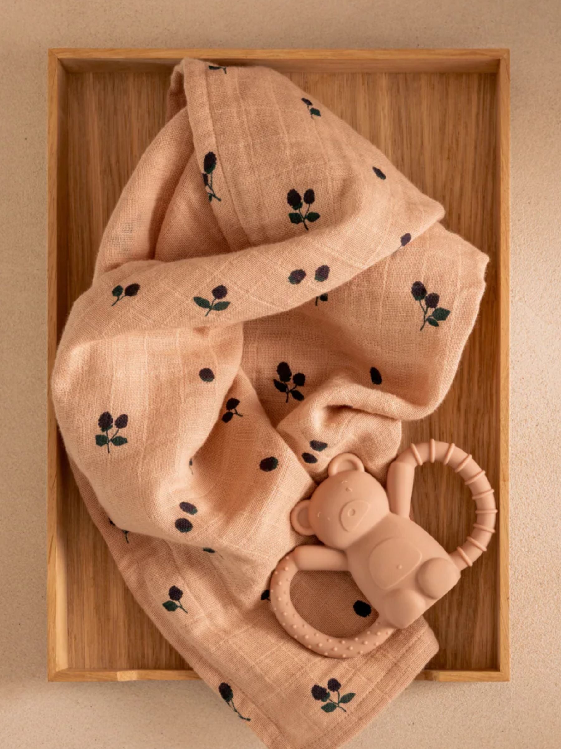 Lewis Muslin Cloth 2 Pack Mini Berry | Liewood