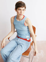 Top Kanitaa Blue Glow Woman | Armedangels