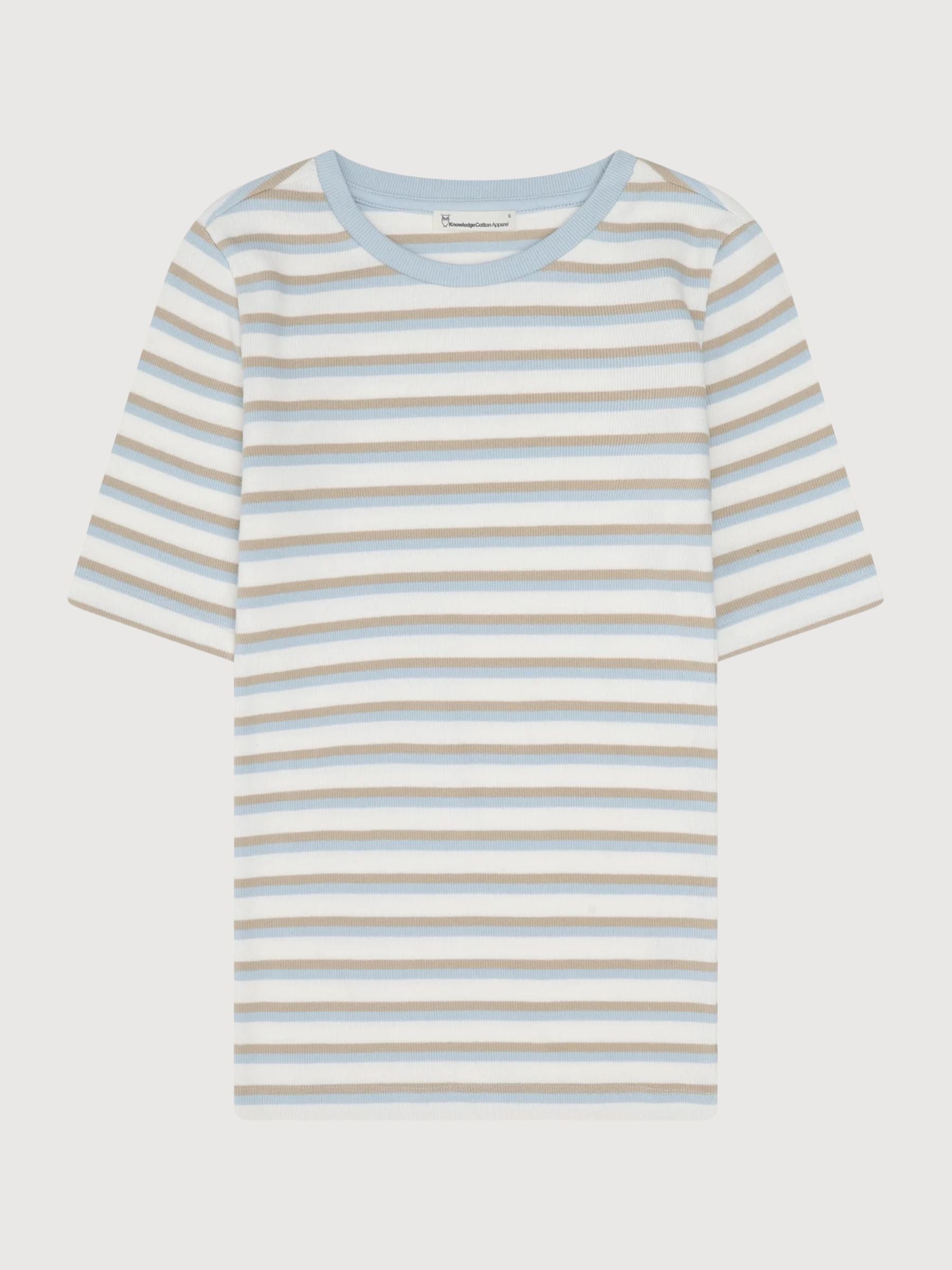 T-shirt a costine | KNOWLEDGE COTTON APPAREL
