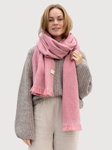 Alpaca Scarf Brushed Solid Wildflower | Bufandy