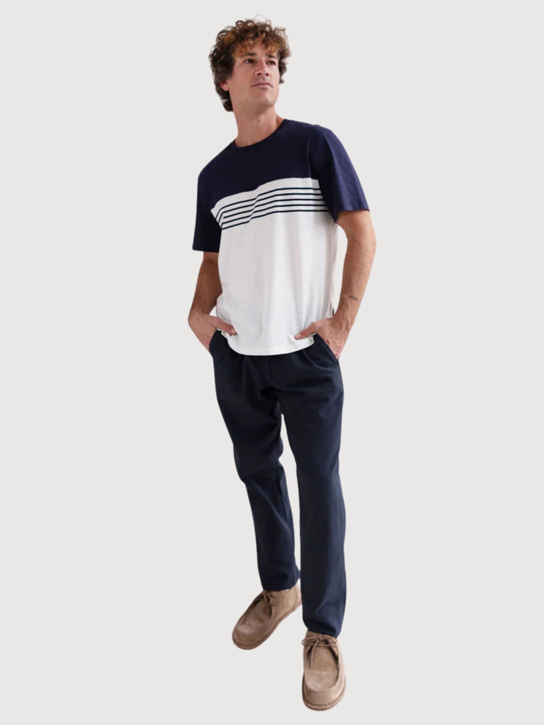 PLAVI Ecru/Navy | TWOTHIRDS