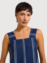 Top with Straps made of Tencel & Linen | Lanius