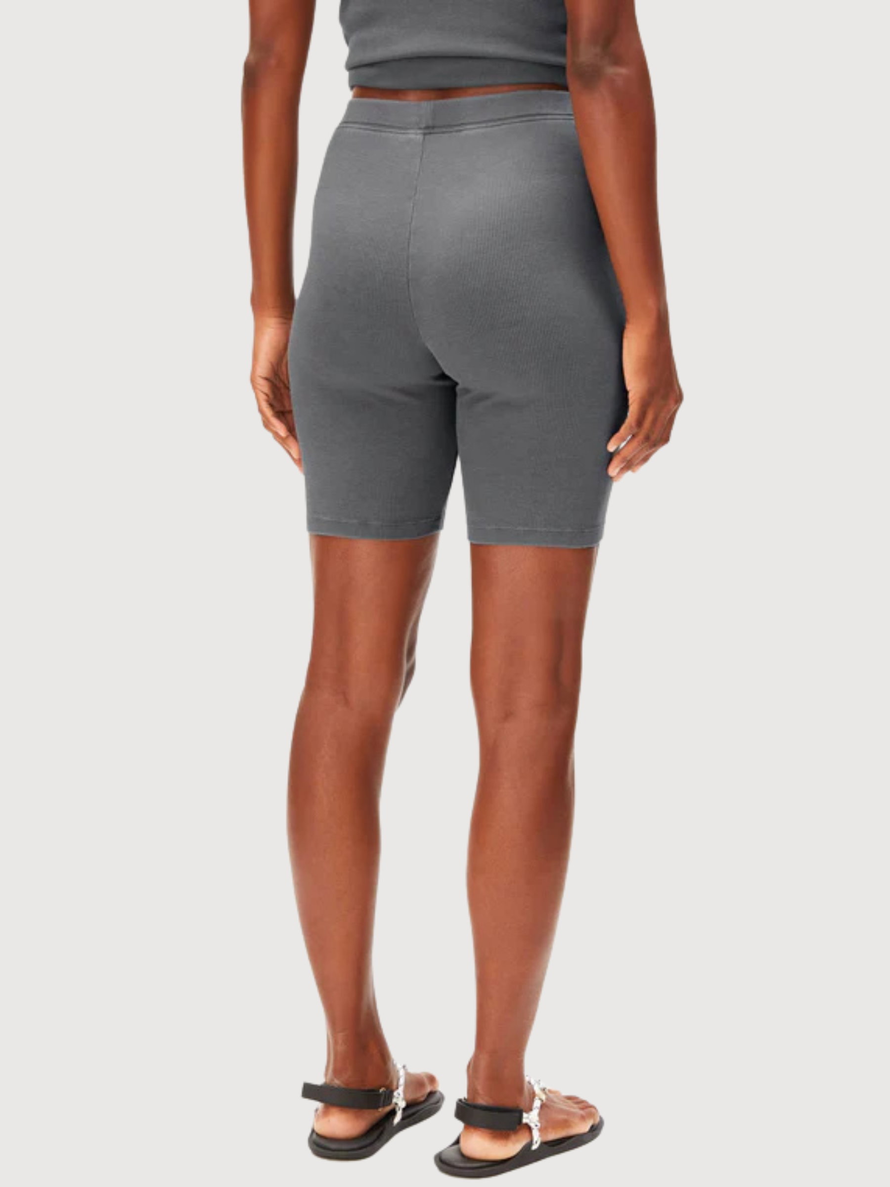 Shorts gmt Dye Rib Space Steel Donna | Armedangels