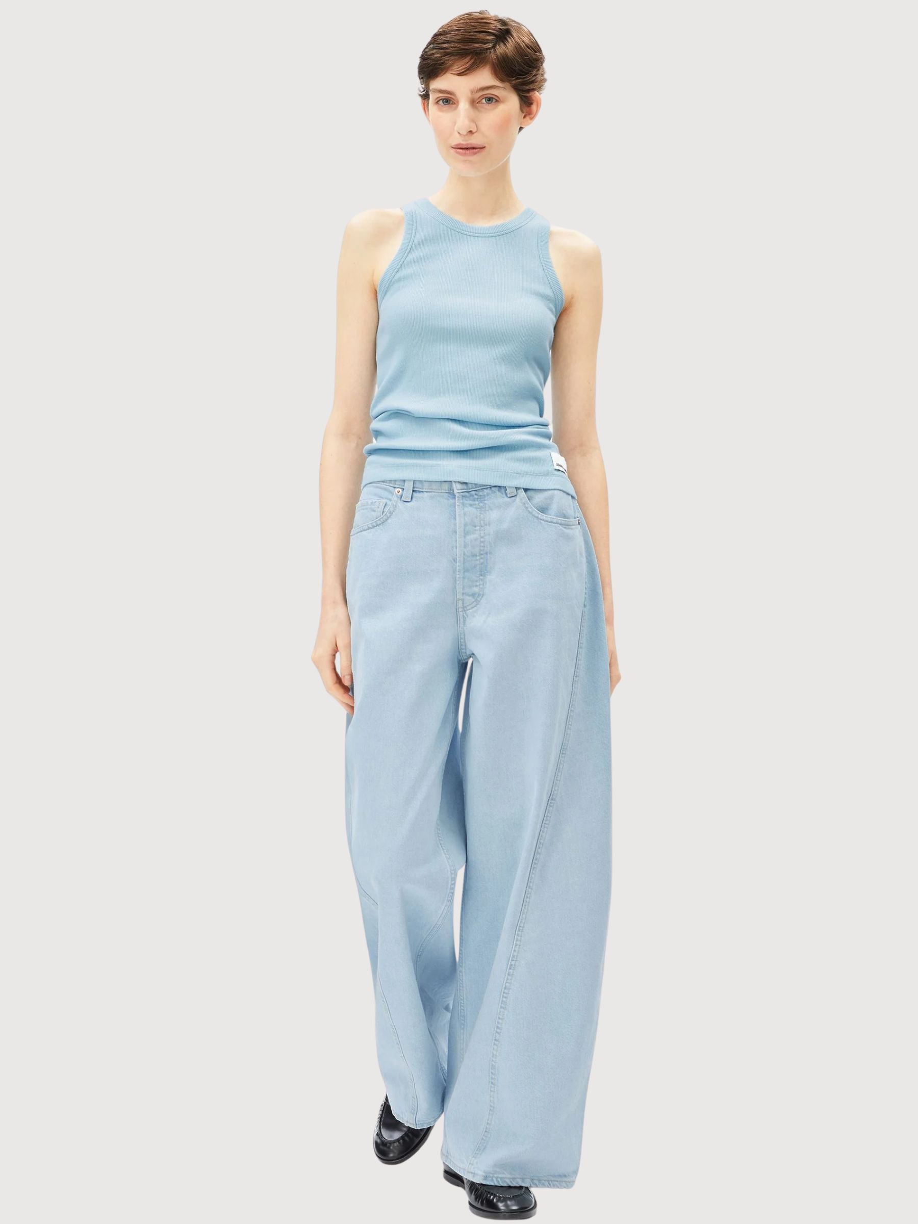Top Kanitaa Blue Glow Donna | Armedangels