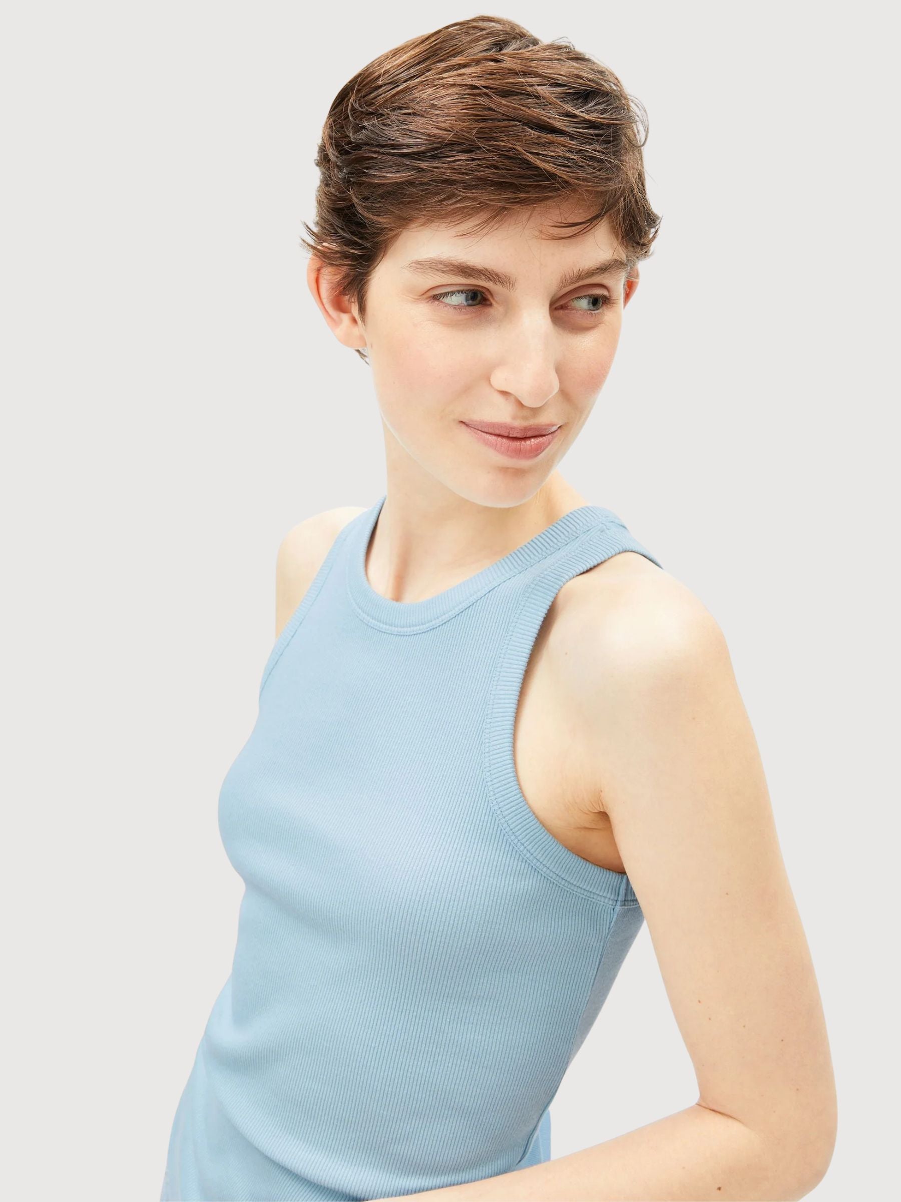Top Kanitaa Blue Glow Donna | Armedangels