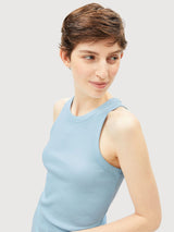 Top Kanitaa Blue Glow Woman | Armedangels