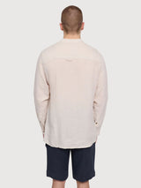 Shirt Stand Collar Linen Man Moon | Mazine