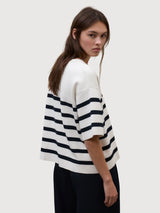 T-Shirt Marina Knit Woman Raw | Ecoalf