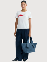 T-Shirt Ida Origami Woman | Thinking Mu