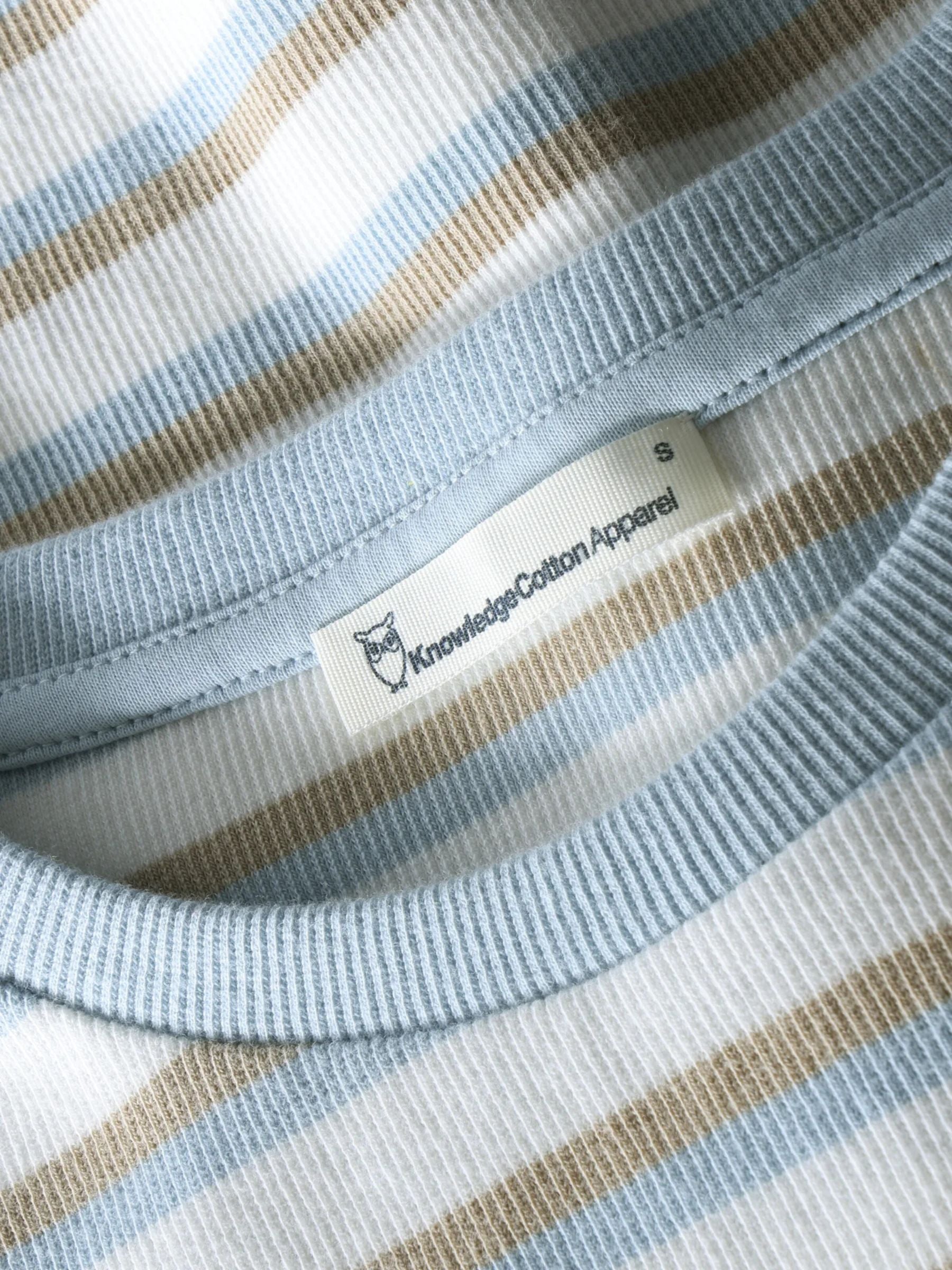 T-shirt a costine | KNOWLEDGE COTTON APPAREL