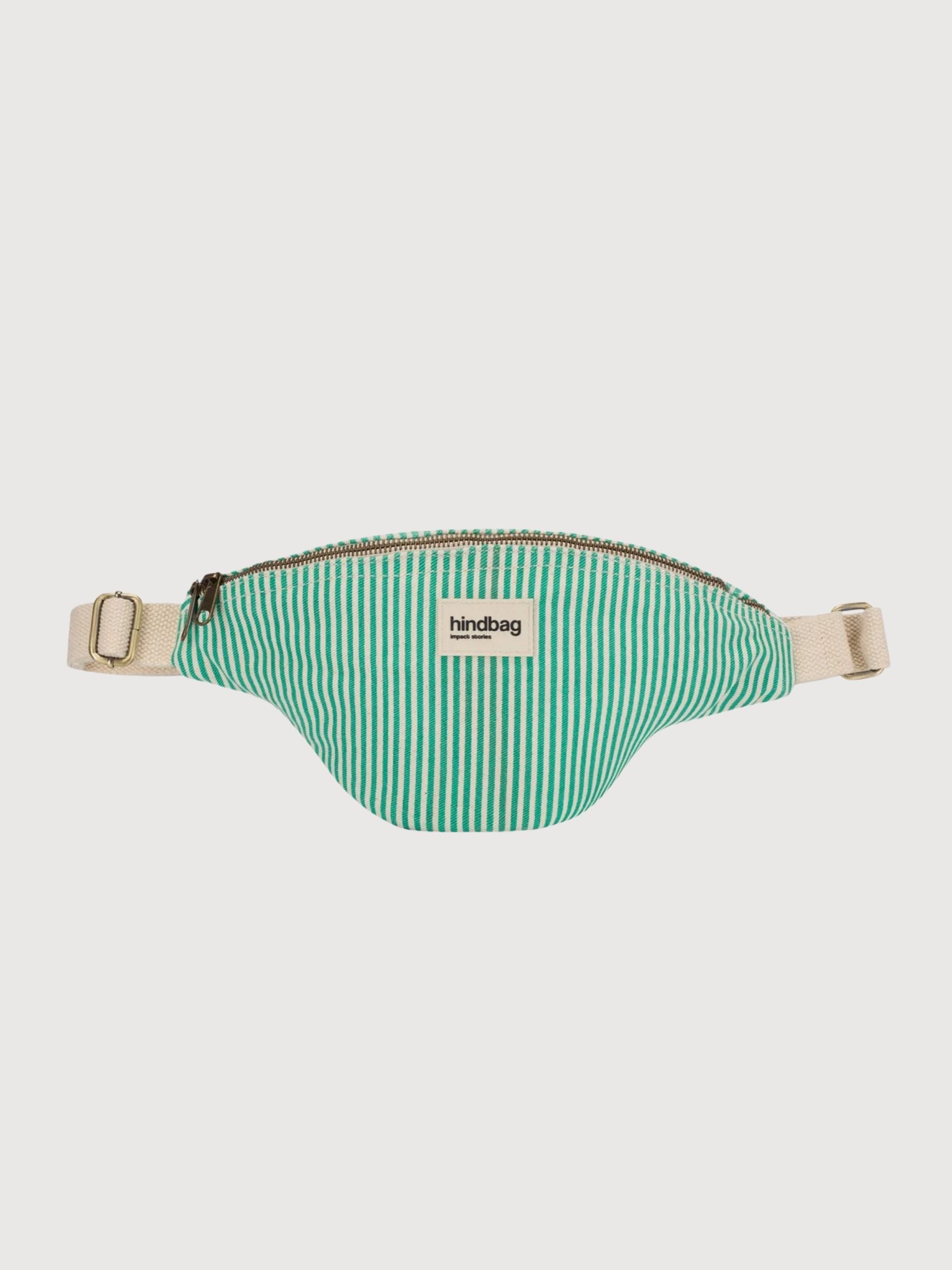 Marsupio Olivia Righe Verdi | Hindbag