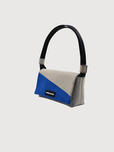 F171 LAURA Borsa a tracolla Blu/Grigio | FREITAG