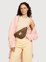 Fanny Pack Olivia Brown Gots Cotton | Hindbag