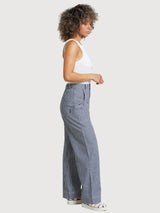 Pantaloni da lavoro Vara Work Stripe blu | Dedicated