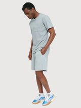 T-Shirt Brusttasche Herren Ice Blur Baumwolle | Mazine