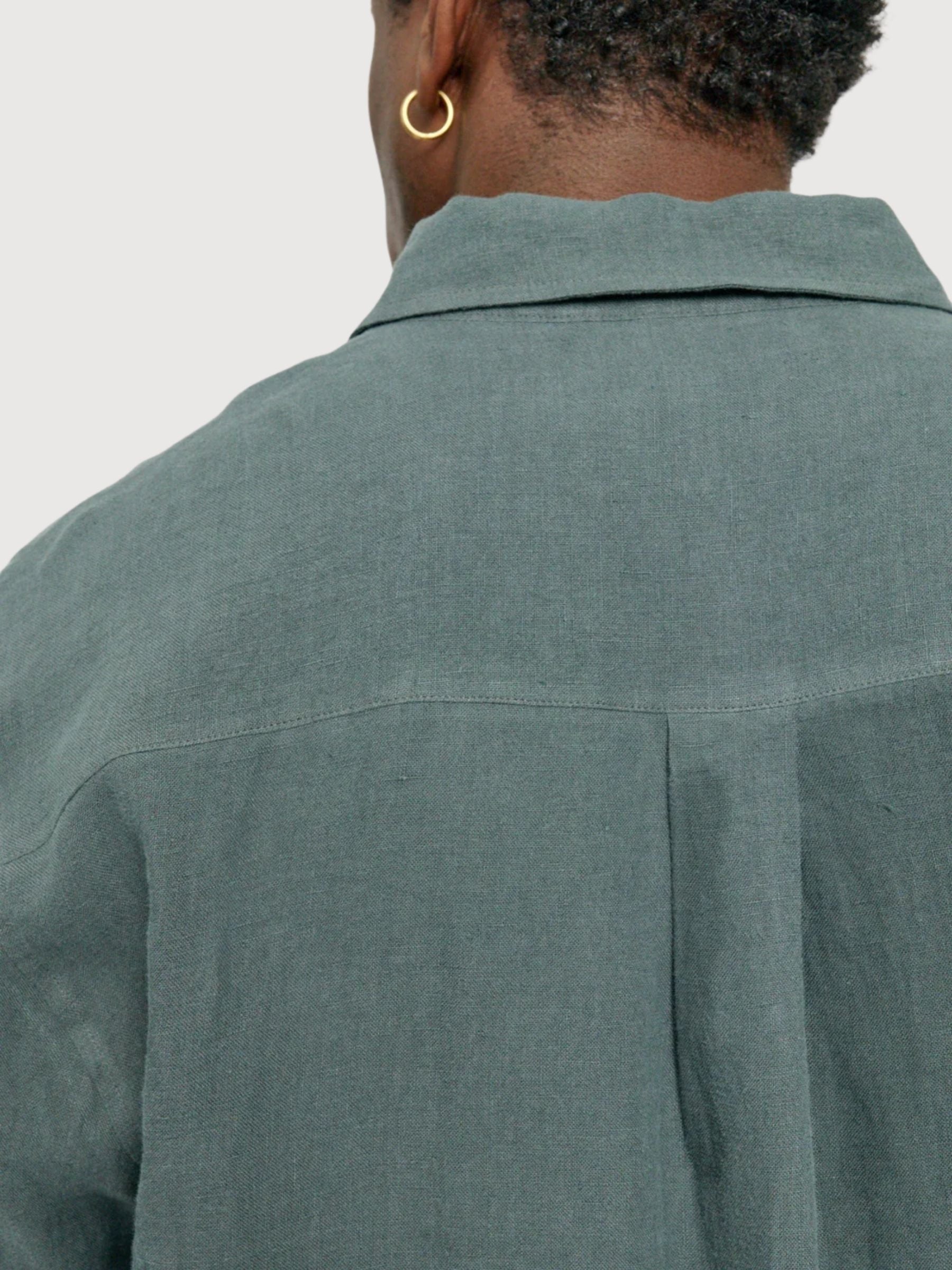 Shirt Classic Linen Man Bottle | Mazine