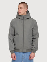 Giacca Antipioggia Uomo Azzurra | Mazine