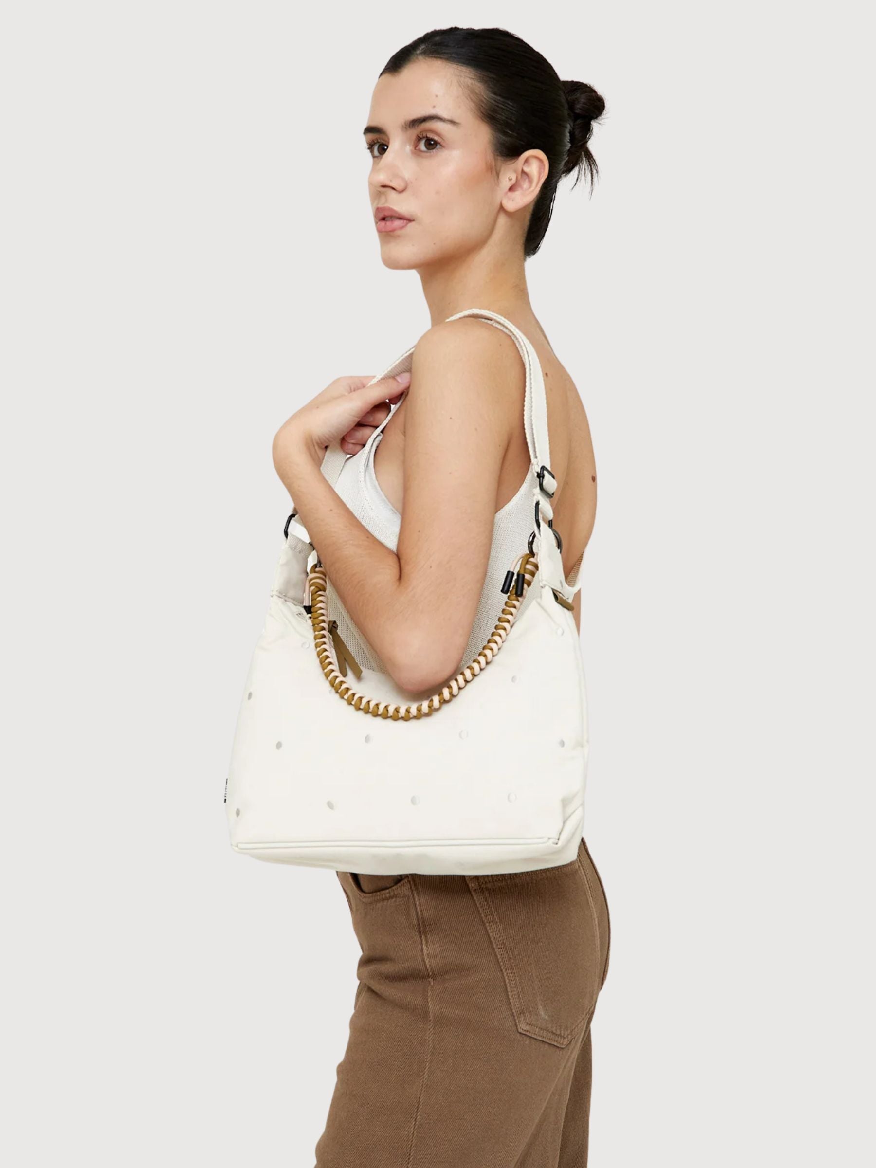 Bico Bag Arles Ecru Dots | LEFRIK