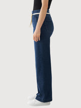 Jeans Dew Flared Soft Dark Blue | Dawn