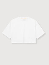 T-shirt Ljusdal bianca da donna in cotone | Dedicated