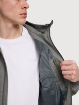 Giacca Antipioggia Uomo Azzurra | Mazine