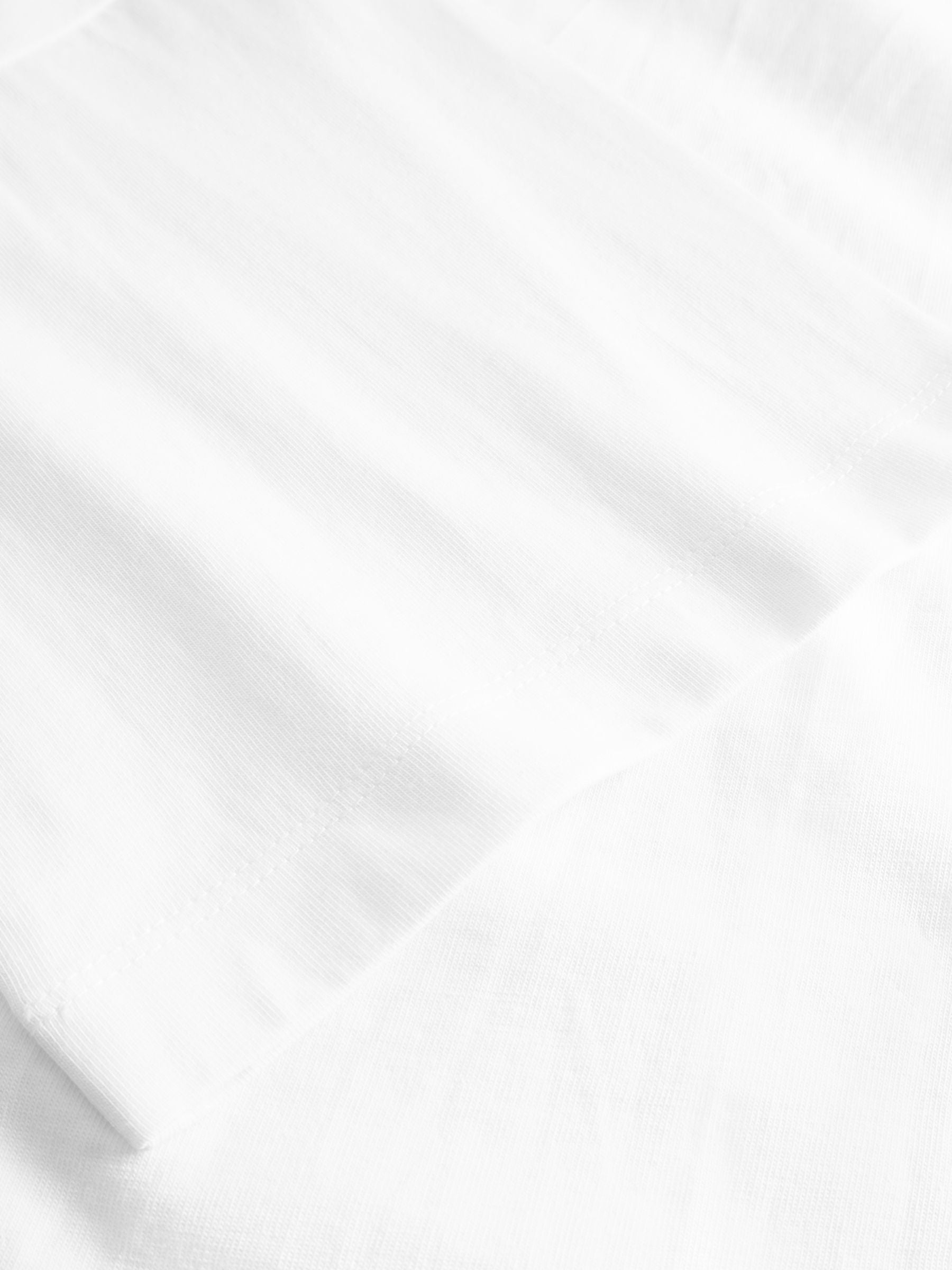T-shirt Ljusdal bianca da donna in cotone | Dedicated