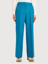 Marlene Cornflower Woman Trousers | Lanius NT