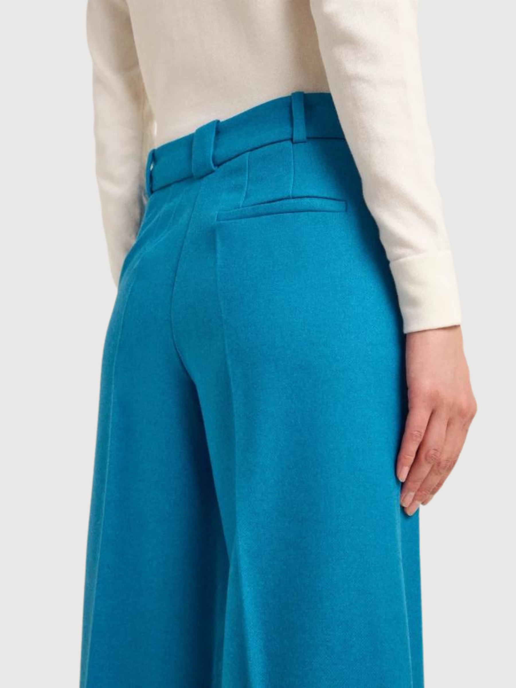 Marlene Cornflower Woman Trousers | Lanius NT