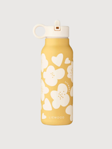 Falk Steel Water Bottle Flower Lemon | LIEWOOD