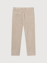 Cord regulärer Chino Beige Mann | Knowledge Cotton Apparel