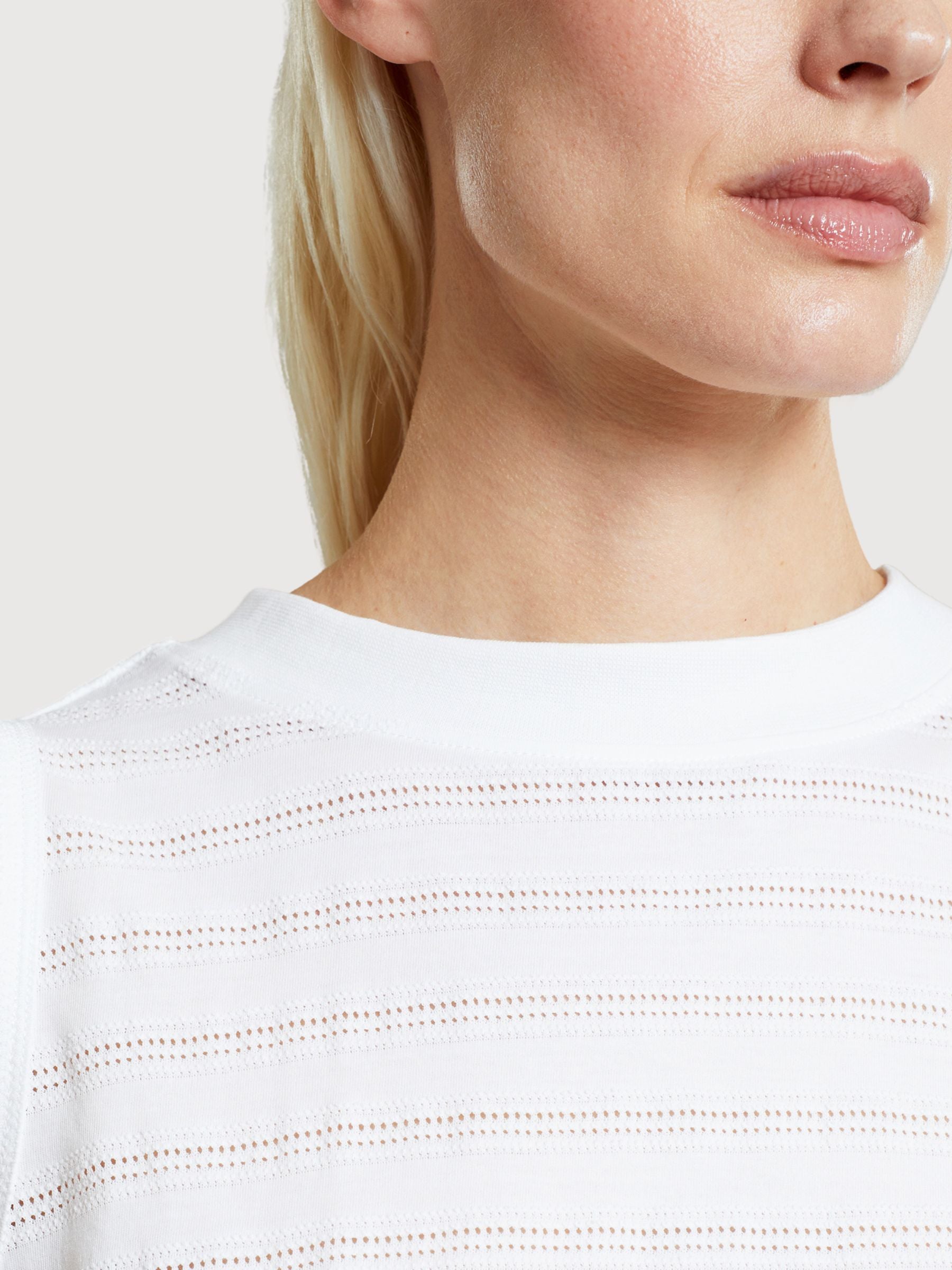 Top Namsos Lace Weiss Damen Cotone | Dedicated