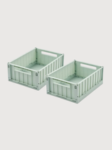 Storage Box Weston 2Pack Light Pepermint | Liewood