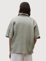 Melania Shirt Woman Sage | Ecoalf