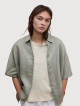 Melania Shirt Woman Sage | Ecoalf