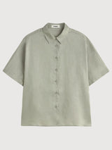Melania Shirt Woman Sage | Ecoalf