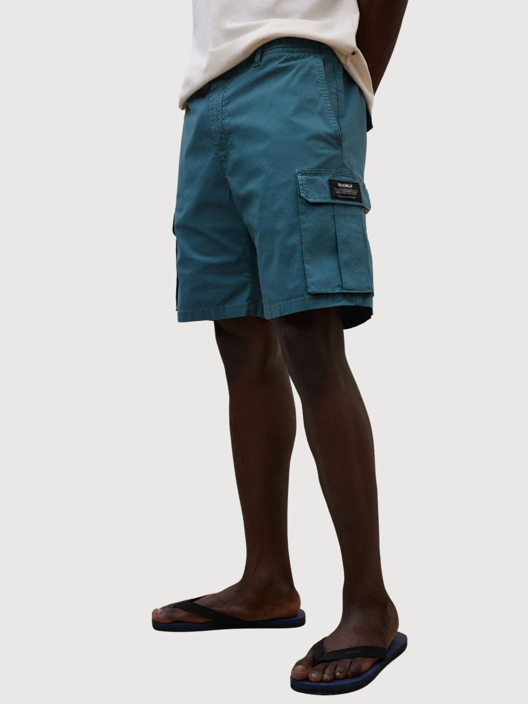 Shorts Ethicargo Man Green Shadow Cotton | Ecoalf