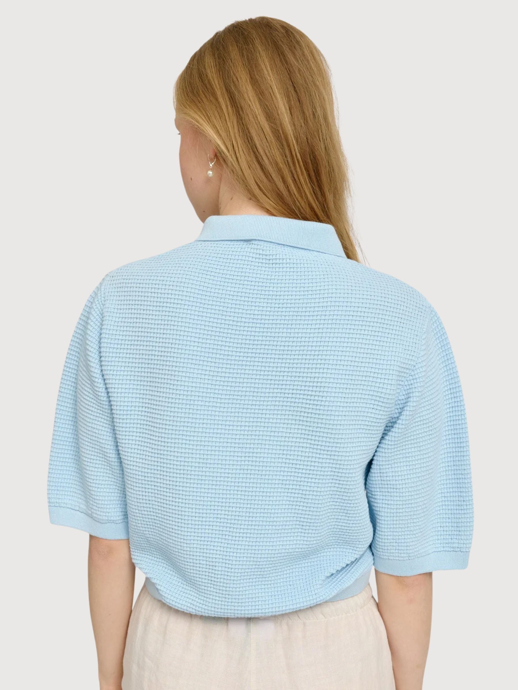 Polo Maglia Donna Cotone Dream Blue | Mazine