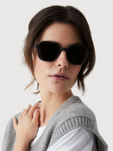 Unisex-Sonnenbrille Schwarz | Parafina