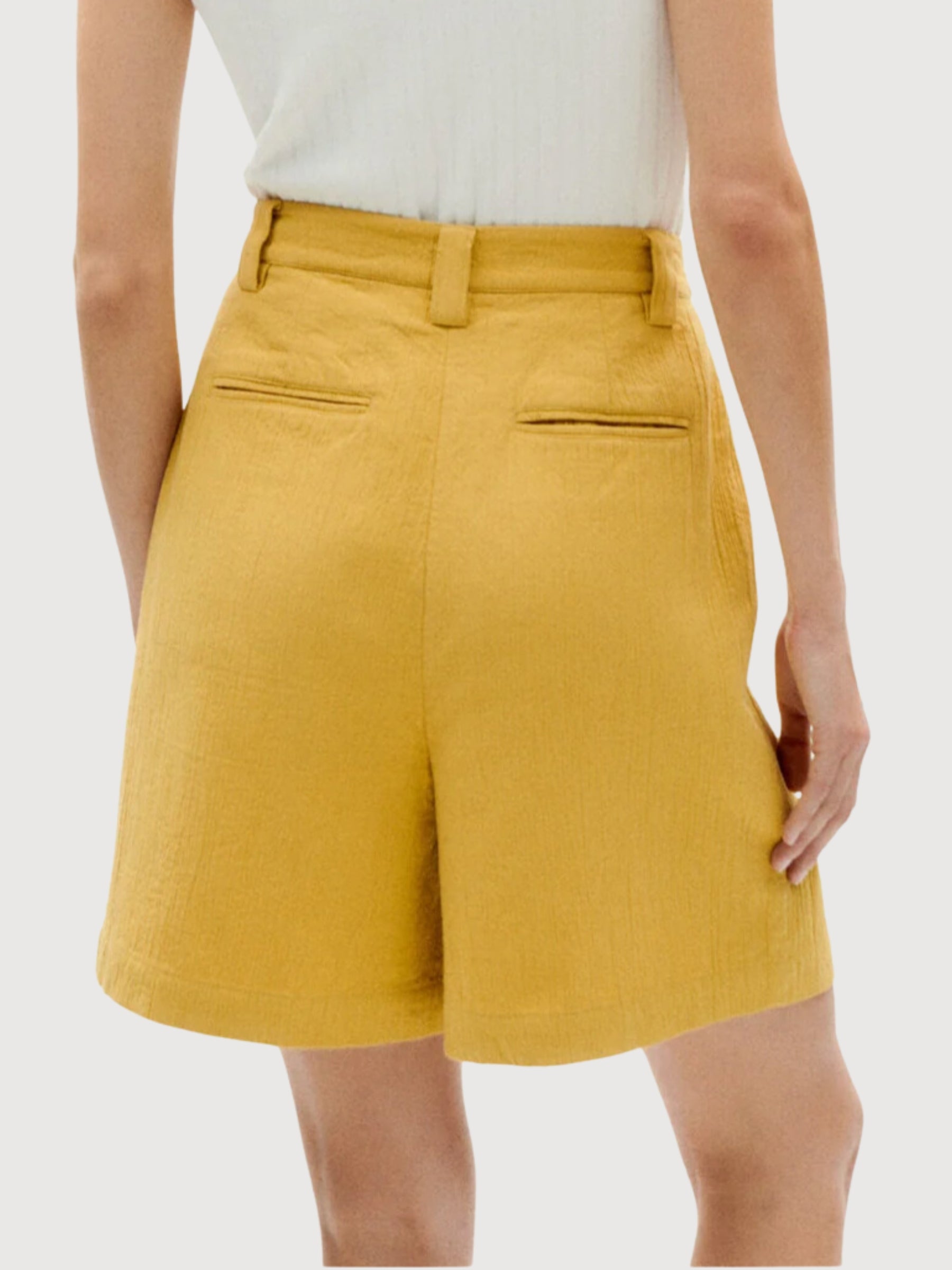 Shorts lia gelbe Bio -Baumwolle | Thinking Mu